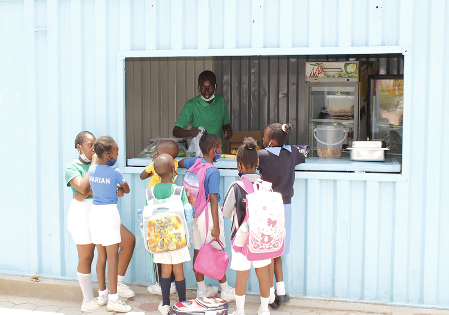 We have a well stocked tuckshop for all the pupils.